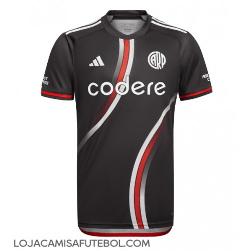 Camisa de Futebol River Plate Equipamento Alternativo 2024-25 Manga Curta